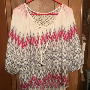 Long sleeve blouse